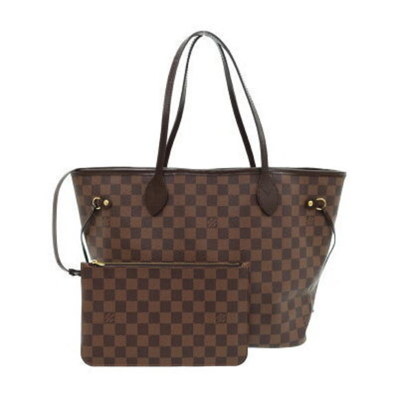 Louis Vuitton Damier Neverfull Tote Bag - Picture 1 of 8